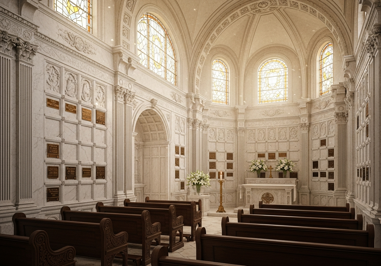 Columbarium chapel interior